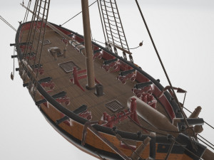 Siobhan Boat 3D Model