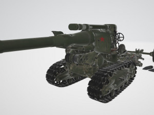 B-4 Howitzer 3D 模型