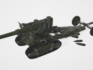 B-4 Howitzer 3D 模型