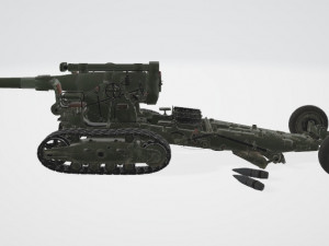 B-4 Howitzer 3D 模型