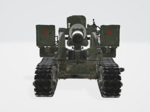 B-4 Howitzer 3D 模型