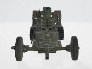 B-4 Howitzer 3D Model