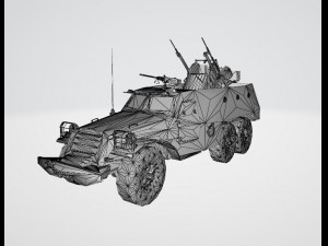 BTR-152 TCM-20 3D Model