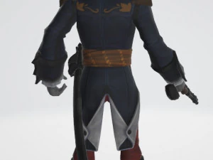 Captain James Cook 3D Model