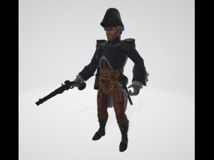 Captain James Cook Model 3D