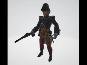 Captain James Cook 3D Model