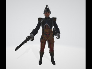 Captain James Cook Model 3D