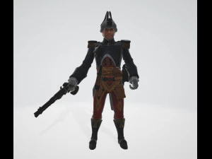 Captain James Cook 3D Model