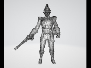 Captain James Cook Model 3D