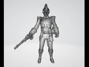 Captain James Cook 3D Model