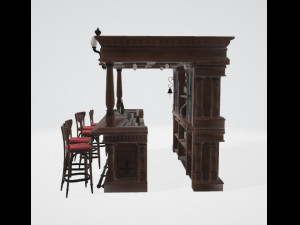 Canopy Pub Bar 3D Модель