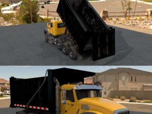 Dump Trusk Modello 3D