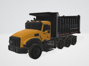 Dump Trusk Modello 3D