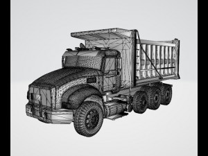 Dump Trusk Modello 3D