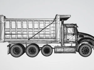 Dump Trusk 3D Model