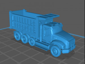 Dump Trusk Modello 3D