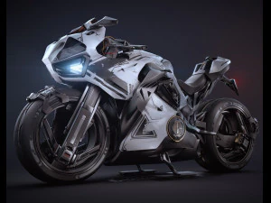 XCSL1 मोटरसाइकिल 3D मॉडल