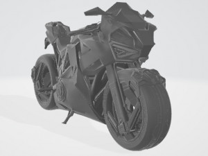 XCSL1 motorcycle 3D Модель
