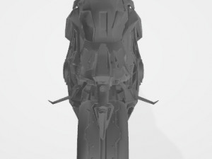 XCSL1 motorcycle 3D Модель
