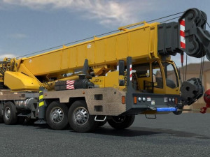 Crane Trusk 3D-Modell
