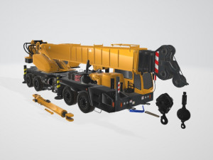 Crane Trusk 3D-Modell