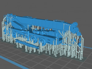 Crane Trusk 3D-Modell