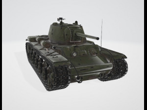 KV-1 Heavy Tank 3Dモデル