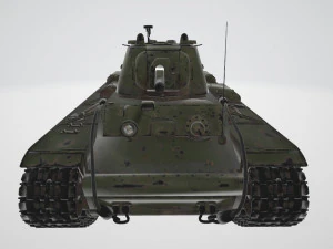 KV-1 Heavy Tank 3D Model