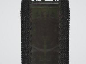 SU-152 Soviet Tank PBR 3D Model