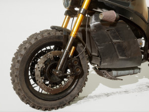 Urban Superbike 3D Model