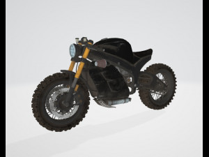Urban Superbike 3D Model