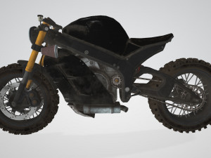 Urban Superbike 3D Model