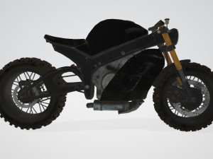 Urban Superbike 3D Model