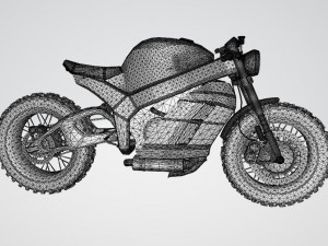Urban Superbike 3D Model