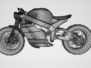 Urban Superbike 3D Model