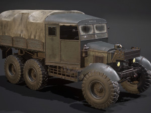 Scammell Pioneer 3D मॉडल