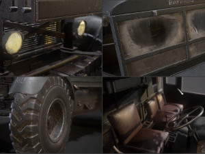 Scammell Pioneer 3D मॉडल