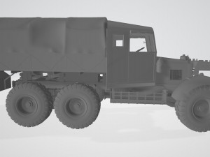 Scammell Pioneer 3D मॉडल