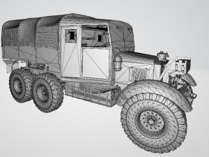 Scammell Pioneer 3D मॉडल
