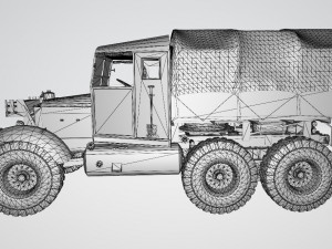 Scammell Pioneer 3D मॉडल