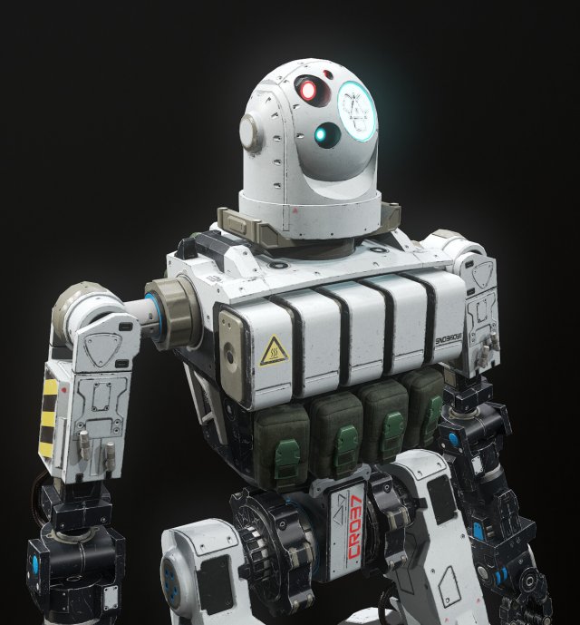 Combat Robot Free 3D Model in Robot 3DExport, combat robot 
