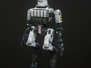 Combat Robot 3D Model