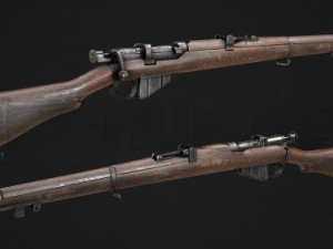Lee-enfield SMLE MK3 3D Model