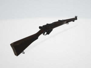 Lee-enfield SMLE MK3 3D 모델