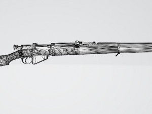 Lee-enfield SMLE MK3 3D 모델