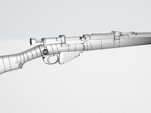 Lee-enfield SMLE MK3 3D 모델
