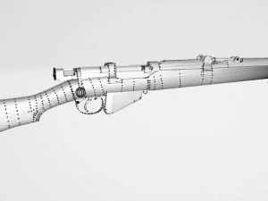 Lee-enfield SMLE MK3 3D Model