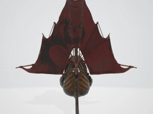 Colibri rowboat 3D Model