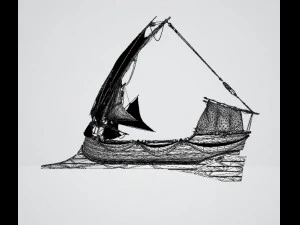 Colibri rowboat 3D Model