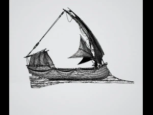 Colibri rowboat 3D Model